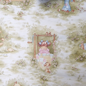 70s wallpaper "Sarah Kay" 10 x 0.53 m paper new