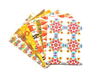 70s wrapping paper gift wrapping paper "DDR" 60 x 50 cm selection