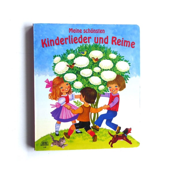 80er Kinderbuch Liederbuch "Meine schönsten Kinderlieder und Reime" Moravec