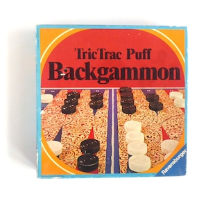 Vintage Game Board Game &quot;Backgammon&quot; Ravensburger