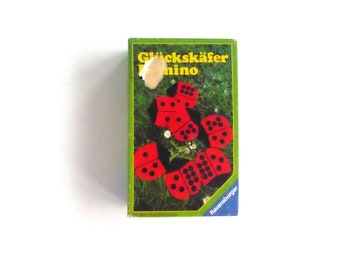 Vintage Domino Spiel "Glückskäfer-Domino" Ravensburger