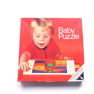 Vintage spel puzzel &quot;baby puzzel&quot; Ravensburger