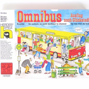 80年代のボードゲーム「オムニバス」チームプレイヘルダーゲーム