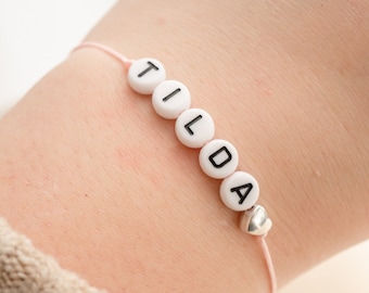 Armband Baby personalisiert / Armband Patentante / Geschenk Beste Patentante / Armband Taufe / Armband Geburt / Buchstaben / mit Name