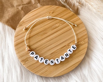 Geschenk Patentante Armband