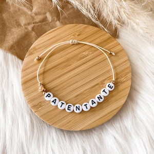 Geschenk Patentante Armband