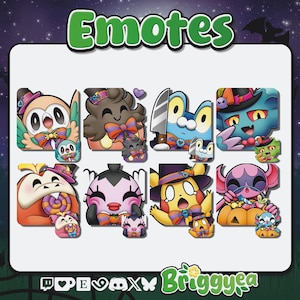 Spookytober Halloween Pokemon emotes 5 image 1