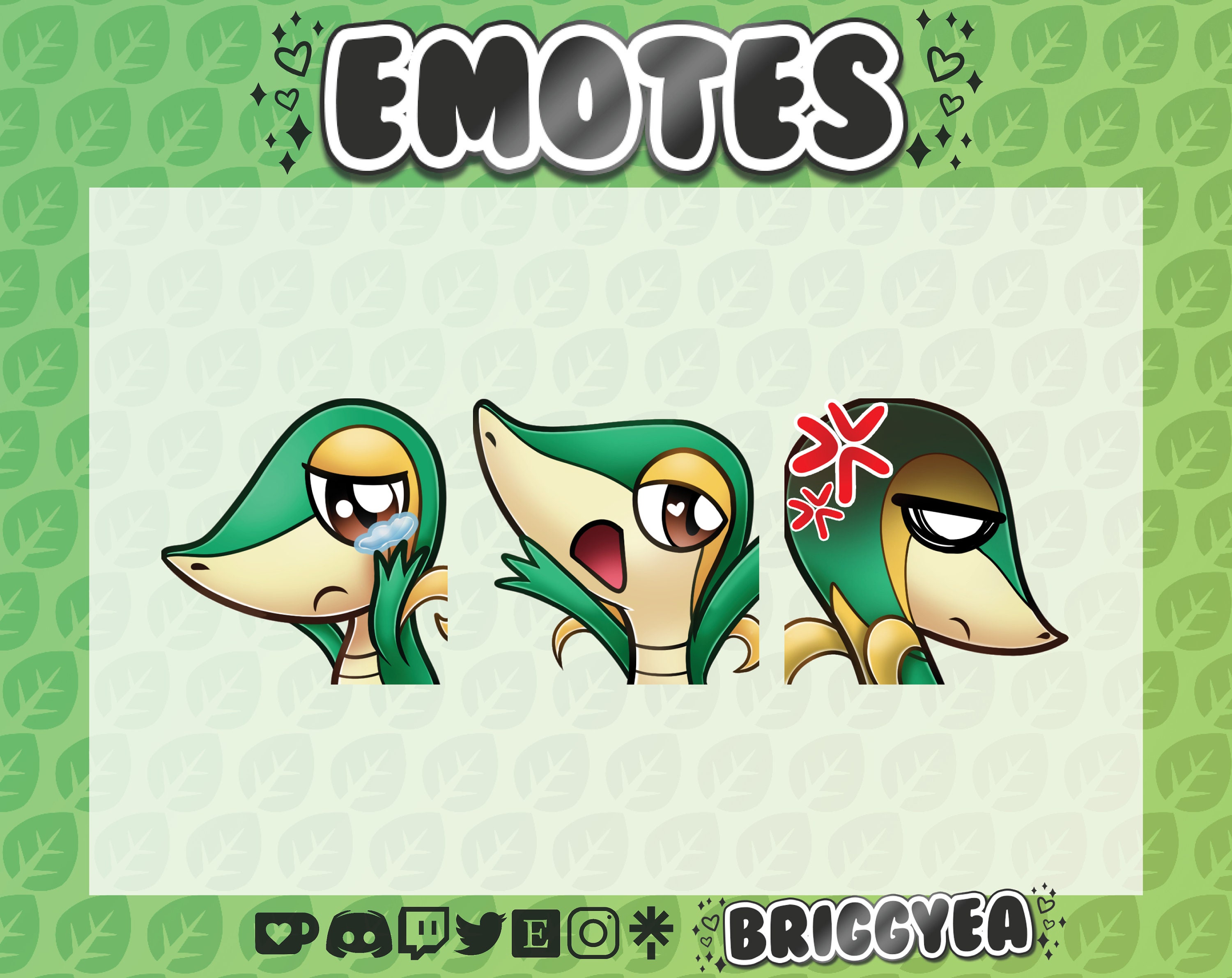 Grass Starters - Pokemon Group Stickers – Shinnoyume