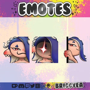 Shiver Splatoon Emote set