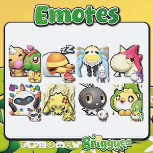 Pokemon Bug Type Emote Set
