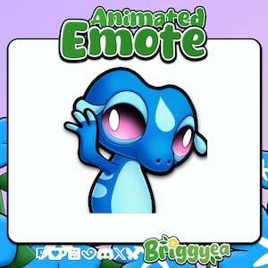 Animated Pokemon Emote Gecqua Lizard