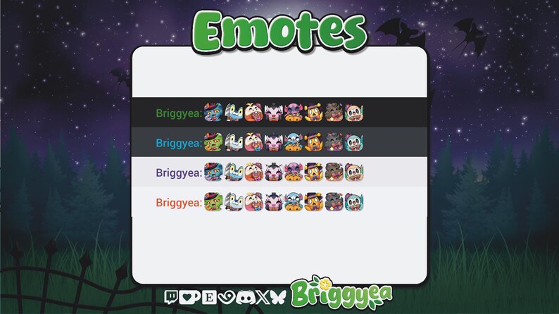 Spookytober Halloween Pokemon emotes 5 image 2