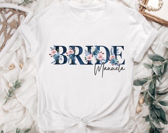 JGA T-Shirt | Bride | Team Bride | Bride to Be | Bachelor party | Bachelor party | Gift idea | personalized with name | party