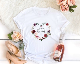 JGA T-Shirt | Bride | Team Bride | Bride to Be | Bachelor party | Bachelor party | Gift idea | personalized with name | party