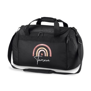 Sporttasche/Reisetasche personalisiert mit Name, Kind, Junge, Mädchen, Herren, Damen, Fußball, Geschenk, Sport, Schule, Kindergarten, Hobby