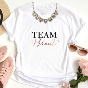 JGA T-Shirt | Bride | Team Bride | Bride to Be | Bachelor party | Bachelor party | Gift idea | personalized with name | party