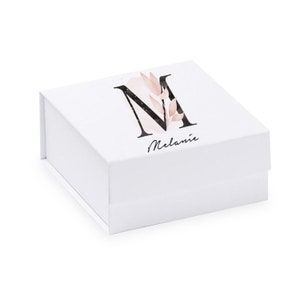 Geschenkbox, personalisiert mit Name für beste Freundin, Mama, Arbeitskollegin, Geschenk-Idee Hochzeit, Weihnachten, Geburtstag, Verpackung Bild 8