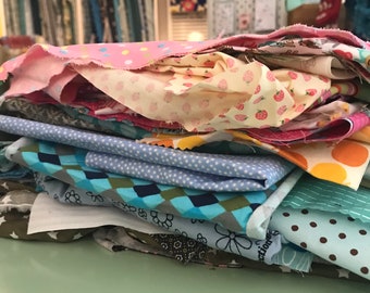 1 kg fabric scrap package for applications