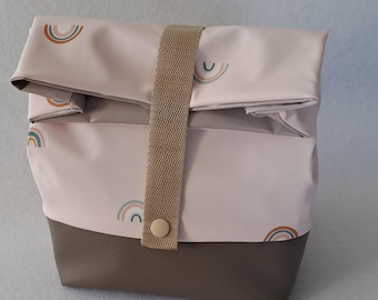 Lenkertasche Regenbogen, wasserfest, personalisiert