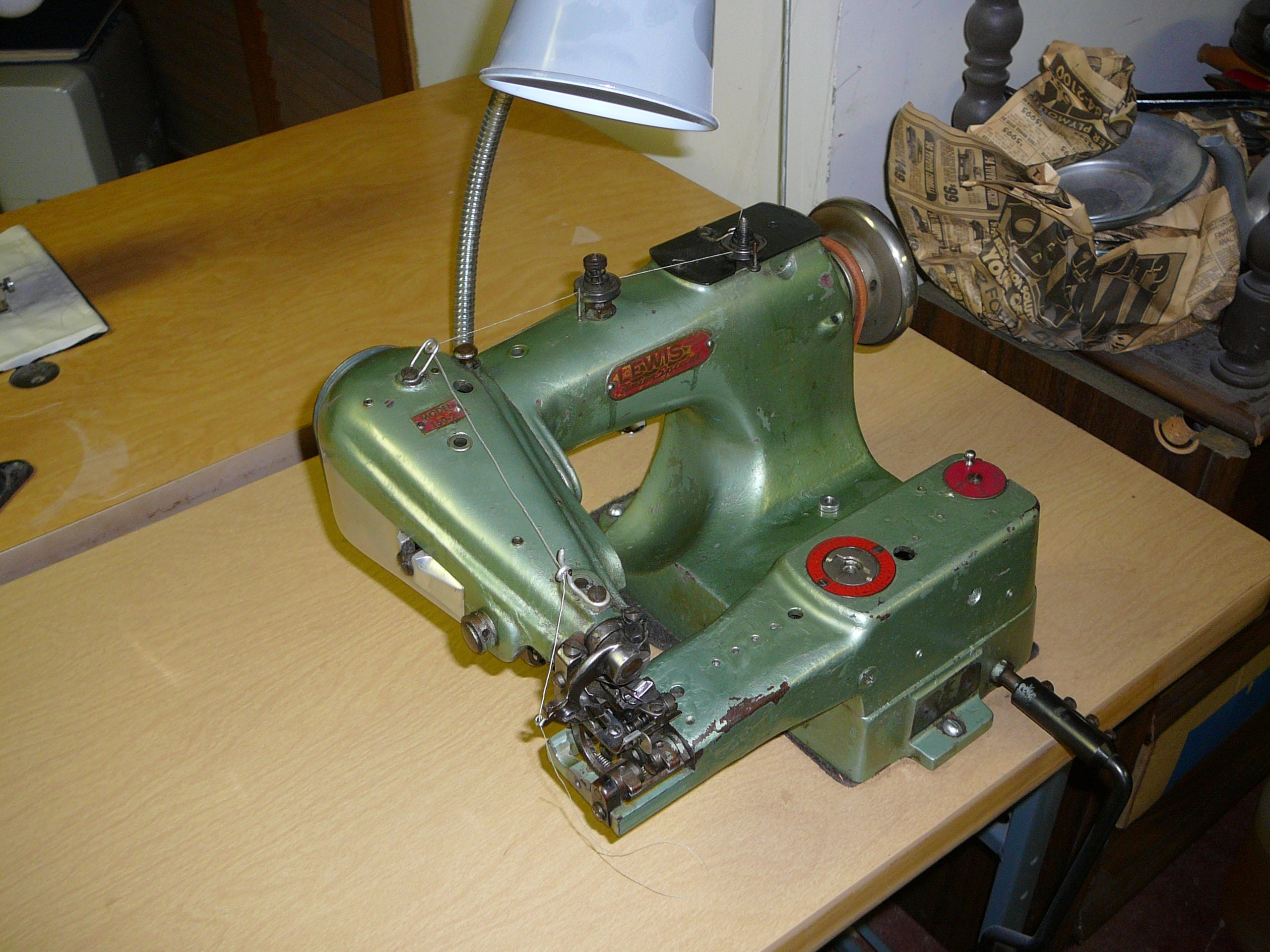 Lewis Union Special 1502 Blind Stitch Hemmer Sewing Machine Etsy