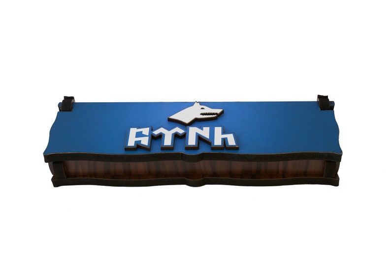 Gabriel-Turk box Casket storage for Tesbih prayer chain /' wolf /' made of wood handmade