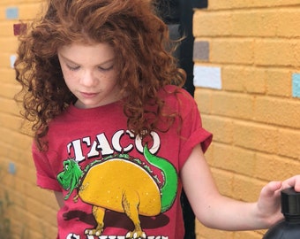 Jagged Little Tee "Kids Taco Saurus"