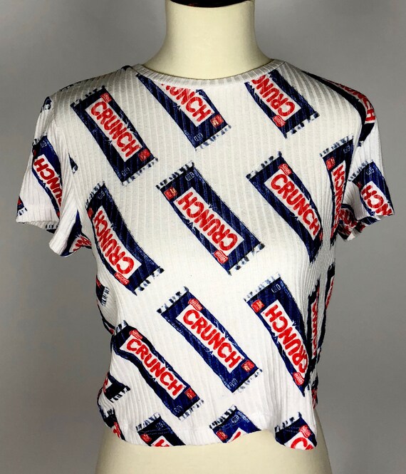 Vintage Crunch Crop Top - image 7