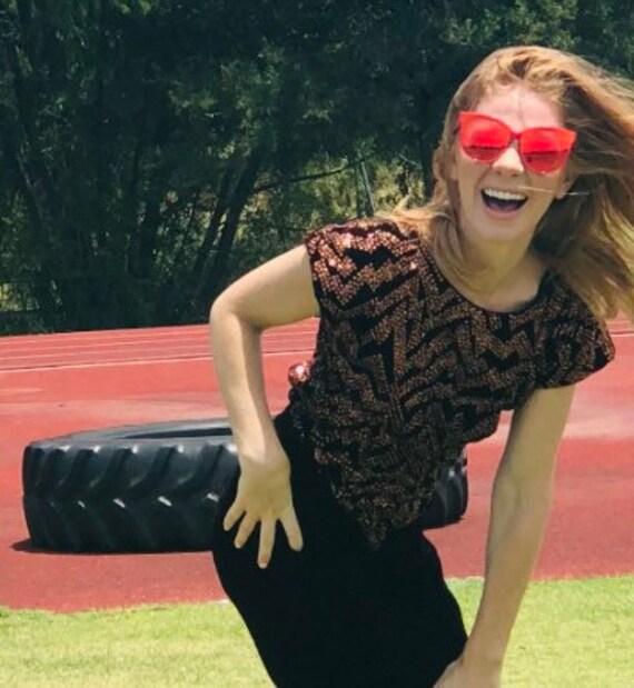 Zig Zag Velvet Missing Button / discount applied … - image 1