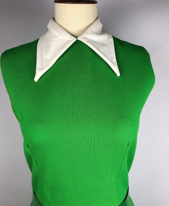 60s Green Dress - image 1