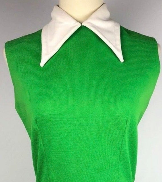 60s Green Dress - image 9