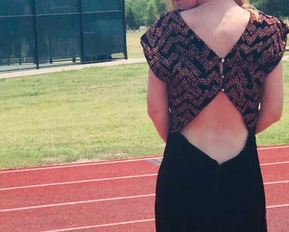 Zig Zag Velvet Missing Button / discount applied … - image 4