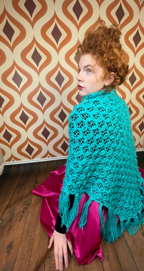 70’s Crochet Shawl