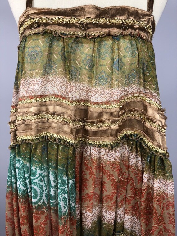 Vintage Festival Dress / Boho / Gypsy - image 4