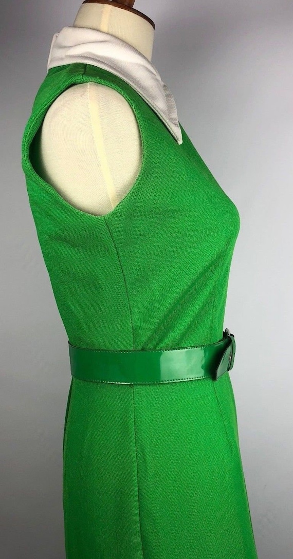 60s Green Dress - image 4