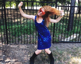 90's Wet Seal Sequin Party Dress / Party Like Its 1999 / - Etsy Ireland