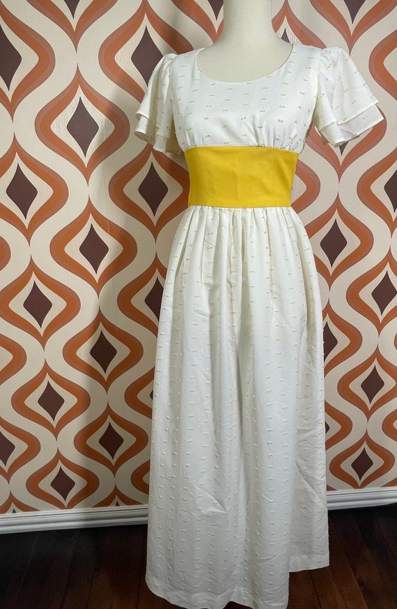 XS Sunshine Dress / Homemade / Goldie / - image 4