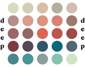 Deep Color Palette | Deep Colour Palette | Instagram Highlight Covers | Deep Covers for Instagram | Moody Colour Palette | UK