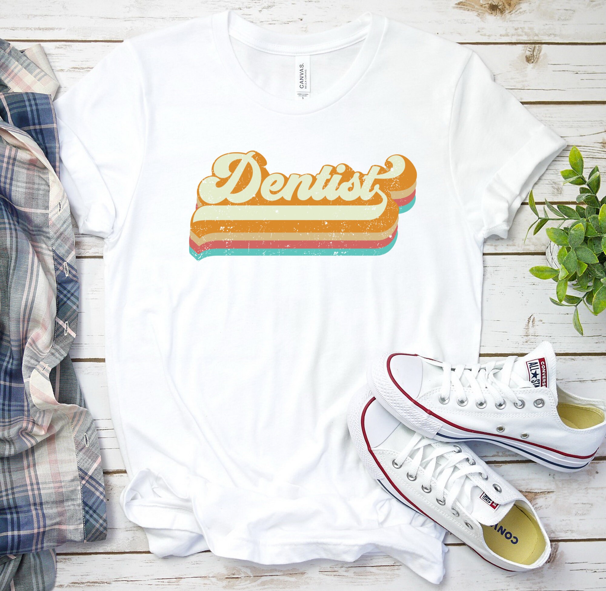 Dentist Shirtdentist T Shirtdentist Teedoctor Vintage Etsy