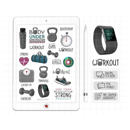 Health Appointments Digital Planner Stickers Goodnotes Etsy