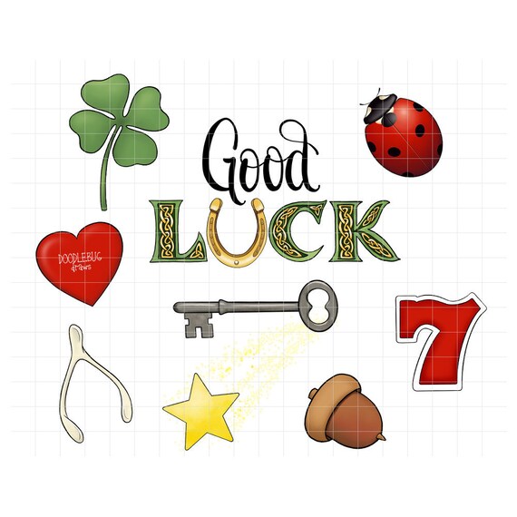 Good Luck Charms Digital Planner Stickers GoodNotes Stickers Etsy
