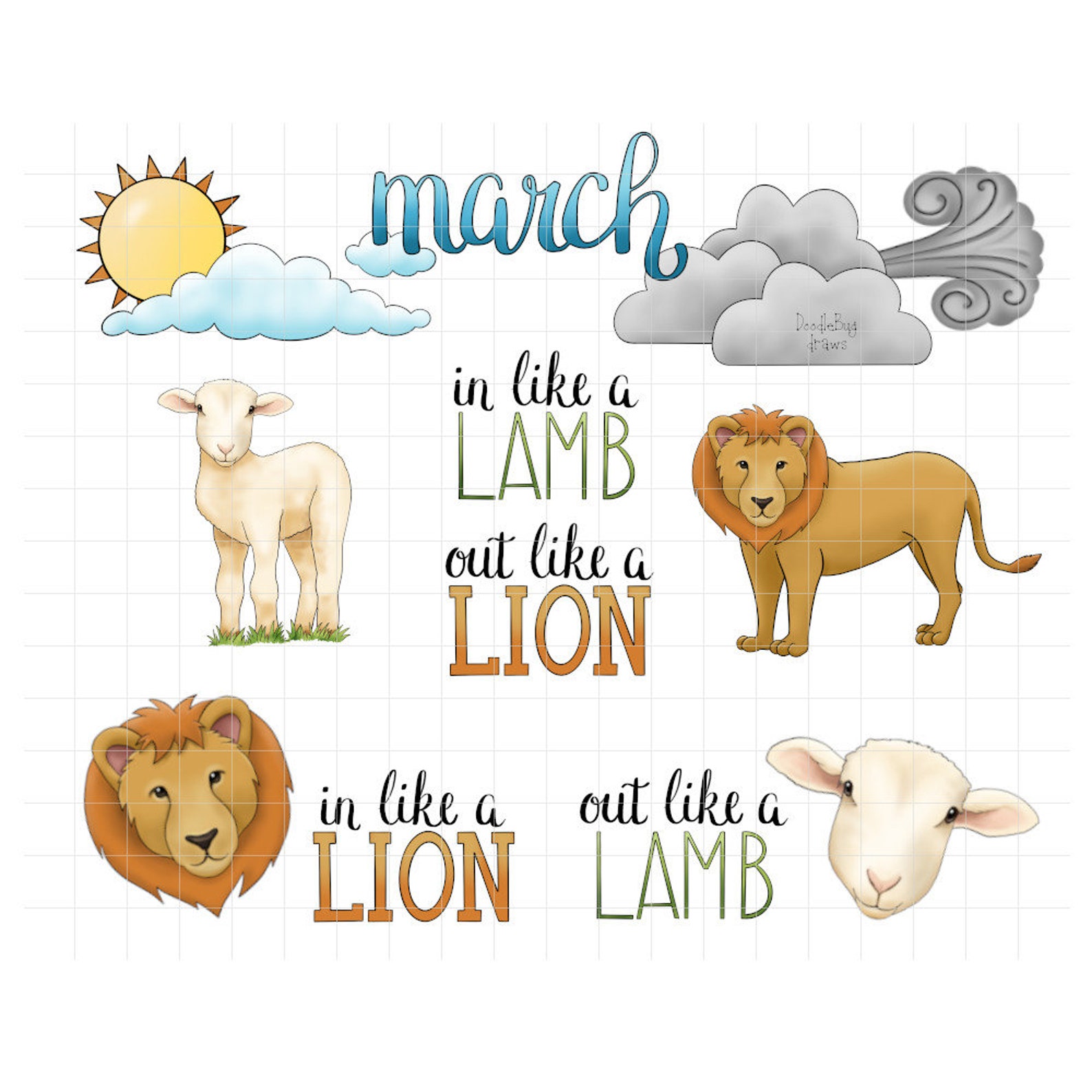 Top 28+ Photos in like a lion out like a lamb clipart Sharp Top 28+ Photos in like a lion out like a lamb clipart Sharp