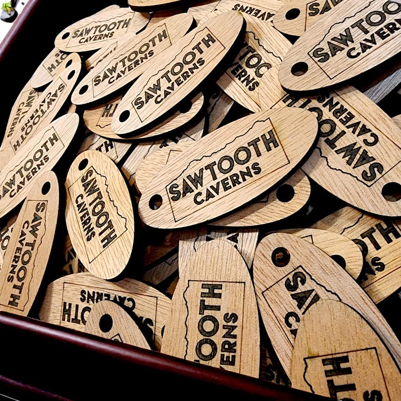 Set of 10 Laser Cut and Engraved Gift Tags, Personalized Gift Tags, Custom Wooden Tags, Tags for Handmade Products, Business Promotion image 6