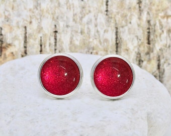 Red ear studs *Arriba!* No. 101