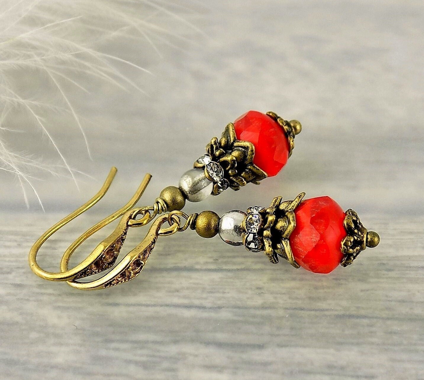 Pendentif Vintage Métal 1950 Deadstock Bijouterie | Style Rétro A