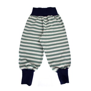 Baby pump pants stripes knit 1x size. 74/80 image 2