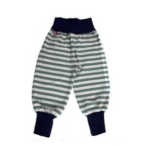 Baby pump pants stripes knit 1x size. 74/80 image 1