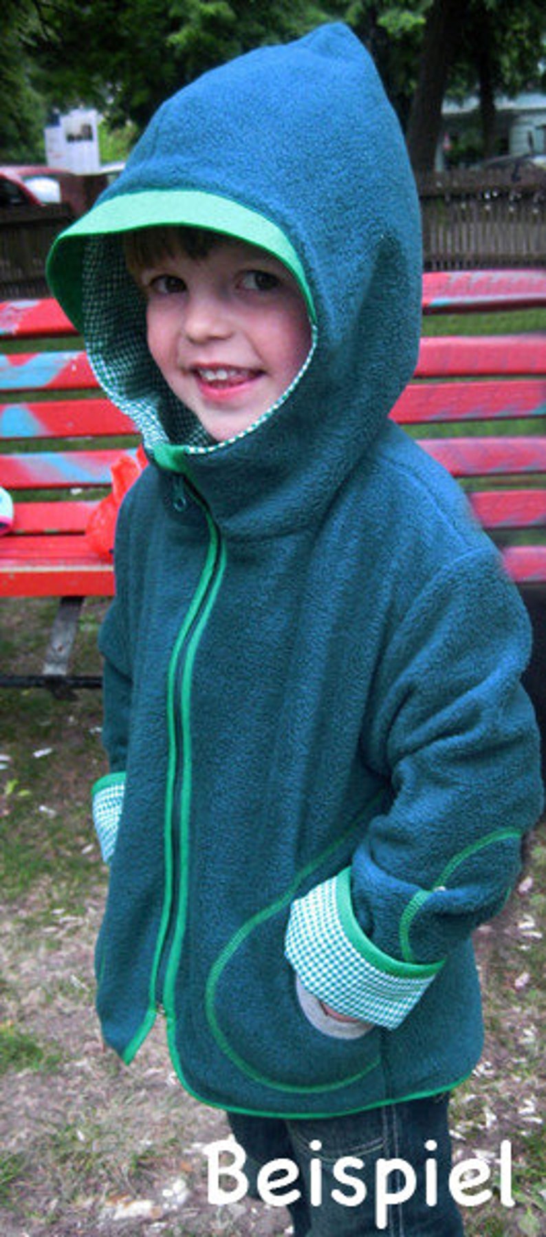 Fleece jacket lined size 98104