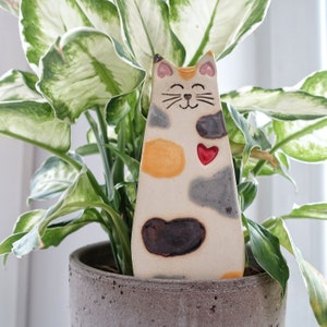 Ceramic pot kitty lucky cat Maurice
