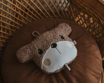 Cuddly toy teddy brown cotton teddy