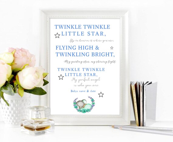 personalised baby memorial gifts